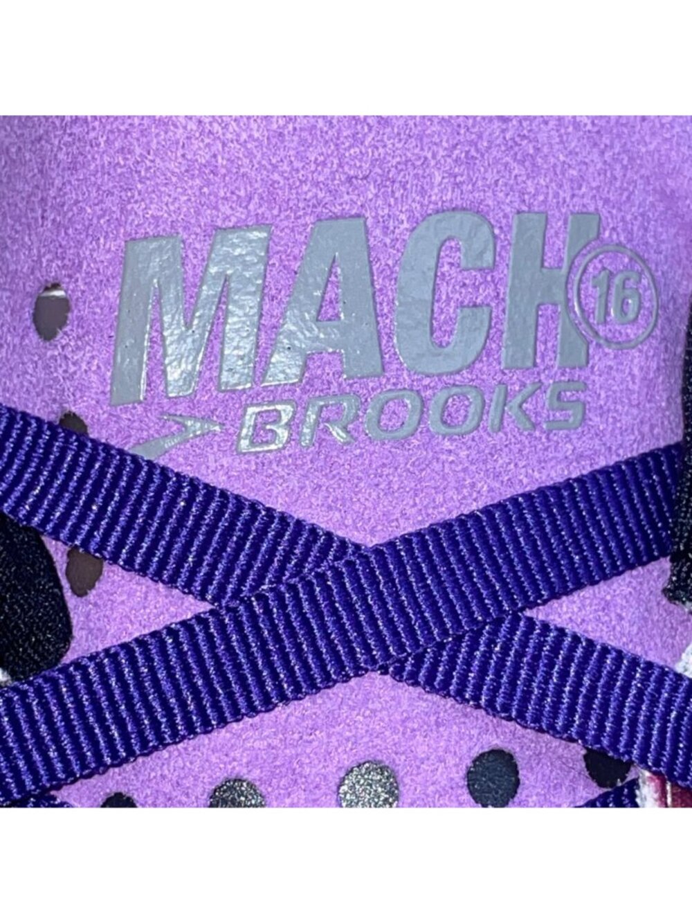 Brooks Women’s Purple Mesh Spiked Track Running Shoes Size 8 image 7